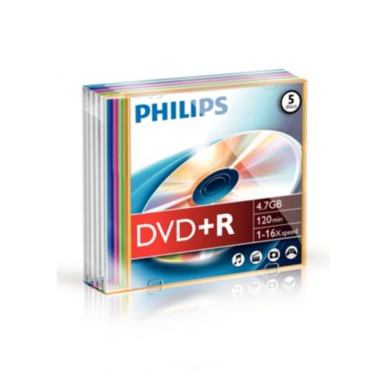 Philips  DVD+R 4,7 GB/120 min DR4S6C05F/00