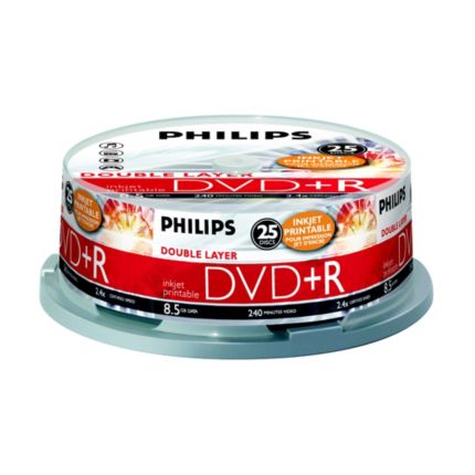 Philips  DVD-R 8,5 GB/240 min DR8I2B25F/00
