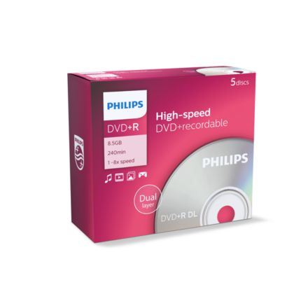Philips  DVD+R 8,5 Go/240 min DR8S8J05C/00