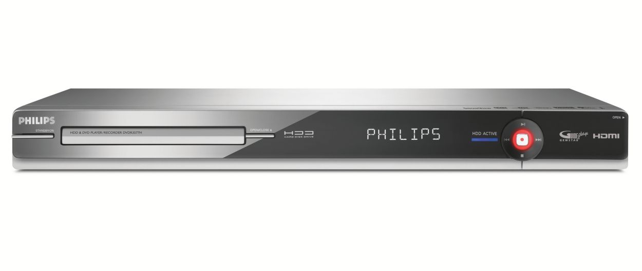 DVDrecorder met harde schijf DVDR3577H/31 Philips