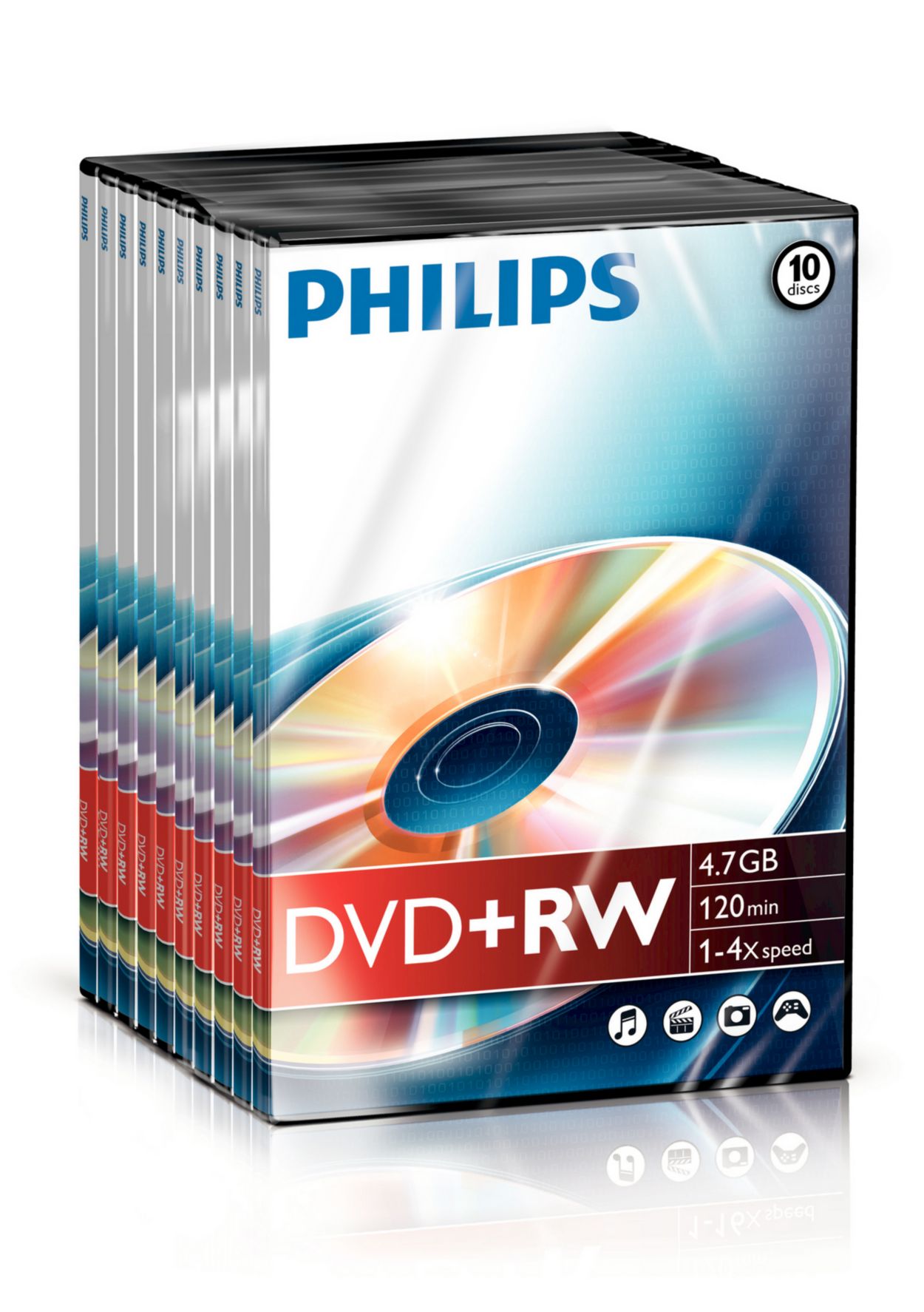 Buy the Philips DVD+RW DW4S4T10F/10
