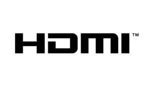 HDMI digital output for easy connection with only one cable