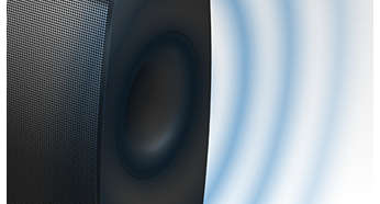 Bas Refleks Hoparlör Sistemi, güçlü ve daha derin bas sesler verir