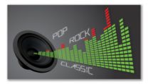 Digital Sound Control for optimized music style settings