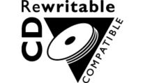 Compatible with CD-Recordable and CD-ReWritable