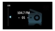 Digital tuning for station presets