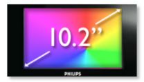 10,2-tums TFT LCD-skärm med hög upplösning ger fantastisk bildvisning
