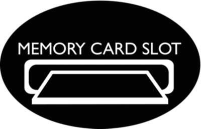 Memory card slots