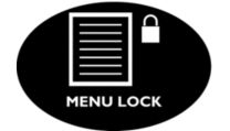 Installation menu locking