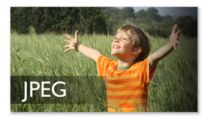 Dela JPEG-bildfiler med Picture CD