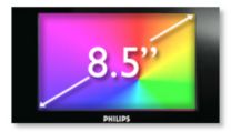 Visor LCD a cores TFT de 8,5