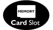 MicroSD memory card slot for extra memory/ data storage