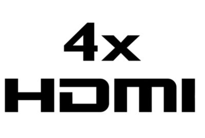 4 HDMI inputs