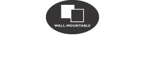 Design ultraplat et élégant avec support de table et options de montage mural