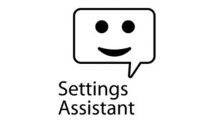Personnalisez facilement les paramètres de votre téléviseur grâce à l'Assistant de réglage.