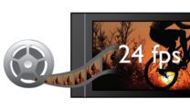 1080p at 24 fps for cinema-like images