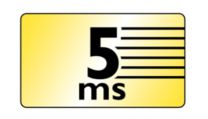 Up to 5ms response time for clear, fast moving action