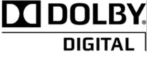 Dolby Digital output for connection to a home theatre system
