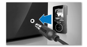 Conexión MP3 para reproducir música portátil