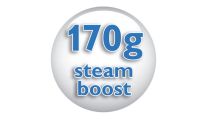 Steam boost up to 170 g/min for the most stubborn creases