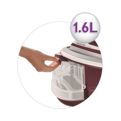 Odłączany zbiornik na wodę o pojemności 1,6 l
