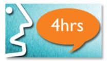 Jusqu'à 4 heures d'autonomie en conversation*