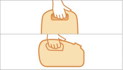 Comfortabele handgrepen