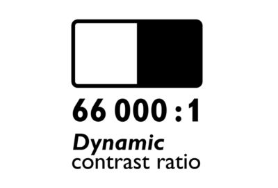 Динамическая контрастность 66000:1