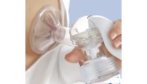 Gentle vacuum mimics baby's suckling for steady milk flow