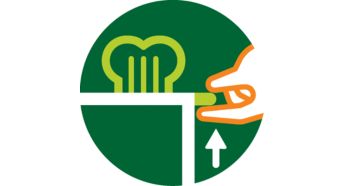 Az extra kenyérkiemelővel a legkisebb pirítósokat is biztonságosan kiemelheti.