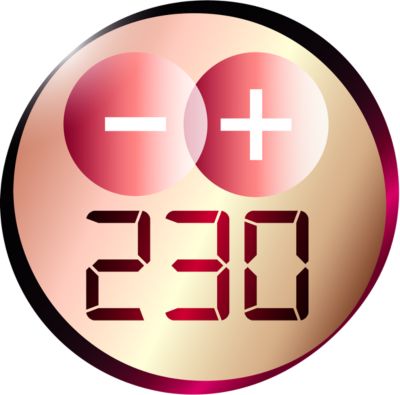 Température de 230 °C