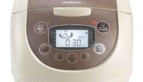 背光 LCD 显示屏可清晰地显示烹饪状态