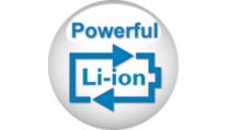 Technologie sans fil avec puissante batterie Li-ion de 7,2 V