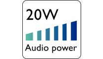 20W 的清晰音质