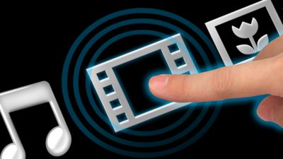 Intuitive touch-screen