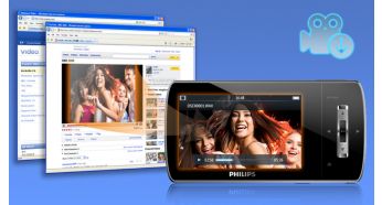Простой способ загрузки видео из Интернета на плеер GoGear