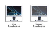 SmartContrast 6000:1 可反映极其丰富的暗部细节 SmartContrast 6000:1 可反映极其丰富的暗部细节