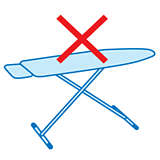 No ironing board needed No ironing board needed