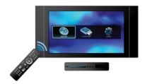 Bildschirmmenü mit Steuerung des Philips Blu-ray Disc-Player