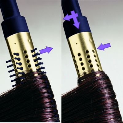 Retractable bristle brush