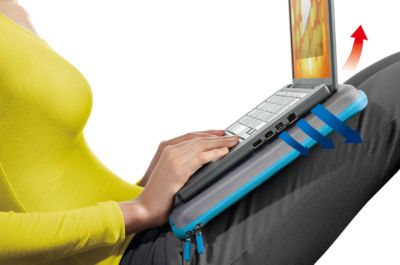 Stabile Unterlage für das Notebook