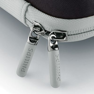Rubberized zippers