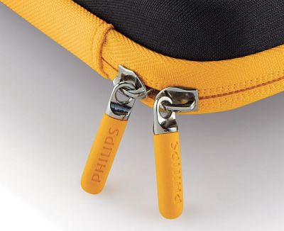 Rubberised zips