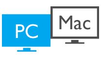I work with MAC and PC