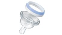 Allows air into the bottle instead of your baby's tummy
