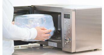 Just add water, load and place in the microwave