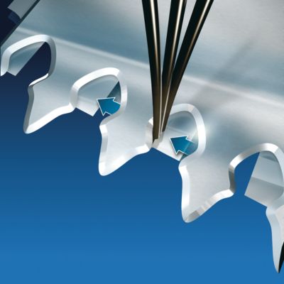SteelWave self-sharpening blad