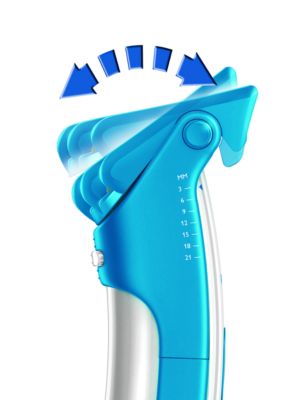 Contour following comb