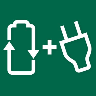 Corded and cordless use