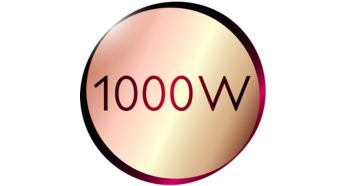 1000W for professional results